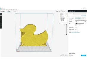 duck wall art 3d print model - Mito3D