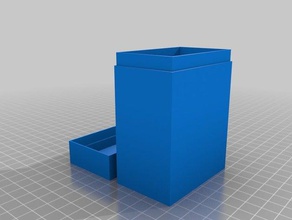 deck box Spiele angepasst 3d print model - Mito3D
