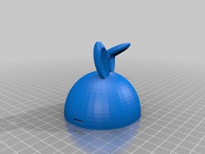 bunny kask 3d baskı 3d print model - Mito3D