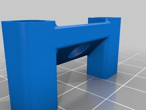 generic vtx mount 45 degree angle diy 3d print model - Mito3D