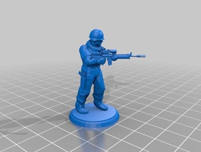 moderne Soldat sniper rifle toys games 28mm 32mm america attacks fighters german germany guns patton planes soldiers tanks two warhammer wars Weltkrieg 2 Weltkrieges ww2 3d print model - Mito3D