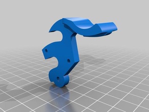 nerf doublestrike martillo 3d la impresión nerfgun blaster pistola mod 3d print model - Mito3D