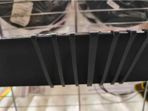 özelleştirilebilir kablo kılavuzu anycubic i3 mega freecad veri 3d yazıcı aksesuarlar 3d print model - Mito3D