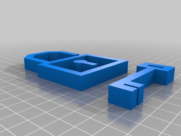 a ea bloqueio 3d impressão 3D print model - Mito3D