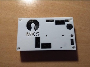 mks tft35 v10 lcd caso di basso profilo casella 18mm 3d la stampante parti 3d print model - Mito3D
