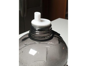 drinking spout scitec nutrition water jug sport outdoors bottle 3d print model - Mito3D