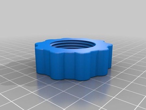 m28 2 m28x2 nut replacement parts 3d print model - Mito3D