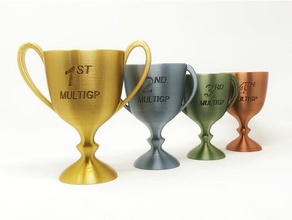 multigp trophy-set rc Fahrzeuge trophy cup 3d print model - Mito3D