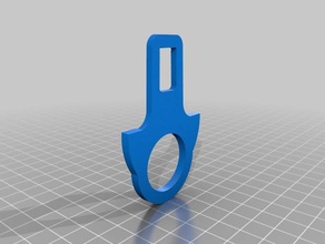 nissan note 07-13 belt lock automotive clip piskitzis 3d print model - Mito3D