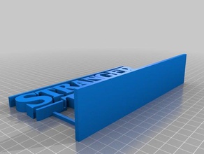 Kartell seltsamere Dinge Dekor 3d print model - Mito3D