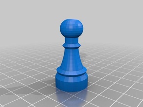 pièces d'échecs 3d print model - Mito3D