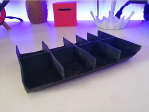 depolama bölmesi compartiment rangement kaplar 3d print model - Mito3D