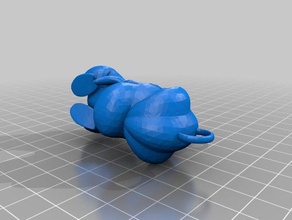 bagon llavero juegos día de la comunidad pokemon pokemongo ir 3d print model - Mito3D