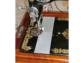 shuttle slide plates vintage singer sewing machine models 28 127 128 diy 3d print model - Mito3D