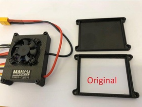 mauch power cube 3 v2 support de fond pièces 3d print model - Mito3D