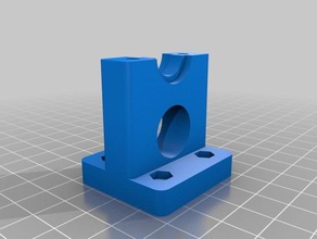 funbot hotend mount no sensor 3d printer parts 3d print model - Mito3D