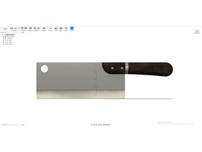 cai dao 3d printing knife 3d print model - Mito3D