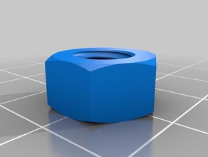 m8 screw nut 3d printing 3d print model - Mito3D