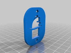 dandy cloud Schlüsselanhänger 3d print model - Mito3D