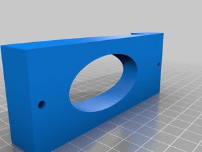 ring pro siding mount not-flat outdoor garden 3d print model - Mito3D