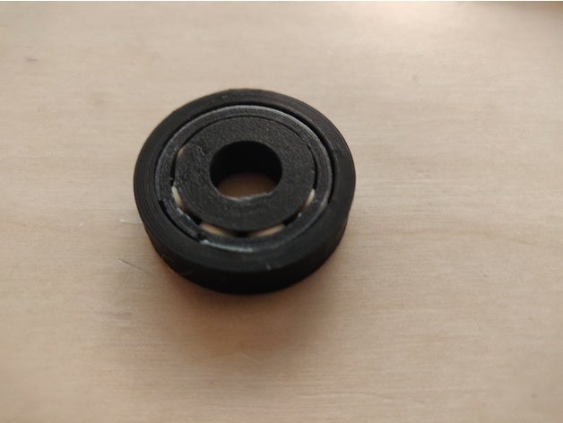 bb pellet bearing parts 3D print model - Mito3D