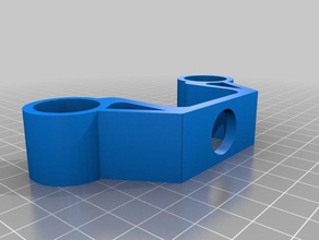 update-shisha doppel schlauchhalter hobby 3d print model - Mito3D