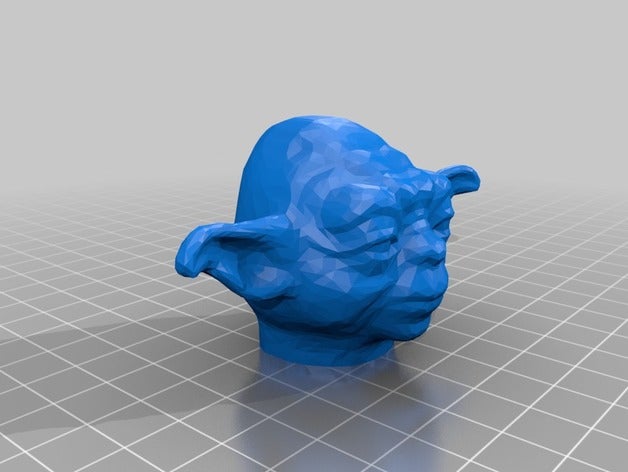 pez yoda Kopf - Spielzeug Spiele 3D print model - Mito3D
