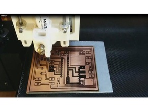 printed circuit boards 3d printer anycubic i3 mega printing tests cnc pen plotter 3d print model - Mito3D