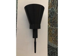 vespa gts oil dipstick funnel combination automotive small 3d print model - Mito3D