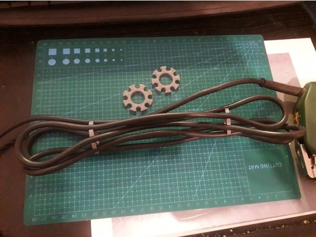 alambre eléctrico organizador de soporte del cable mano herramientas cabel titular 3D print model - Mito3D