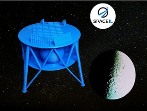 beresheet lunar lander spaceil model robotlar ay 3d print model - Mito3D