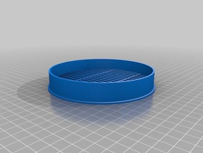 120mm ventilation grid household customized 3d print model - Mito3D