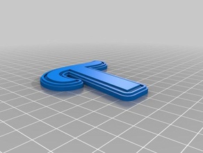 mi personalizados multilínea tag llavero llaveros 3d print model - Mito3D