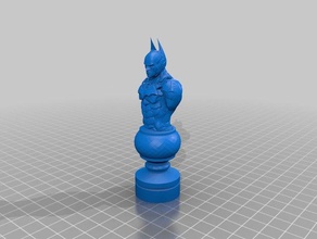 dc batman chess 3d printing 3d print model - Mito3D