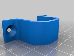 25mm2 16mm width customized bracket mount clamp parts 3d print model - Mito3D