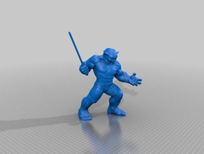 buff yoda yulk hoda criaturas 3d print model - Mito3D