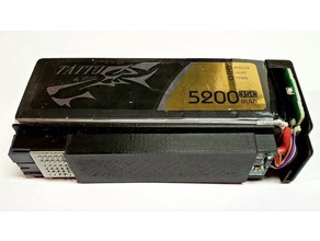 3dr solo bms Halter Batterie mod rc Fahrzeuge solo-Akku-mod 3d print model - Mito3D