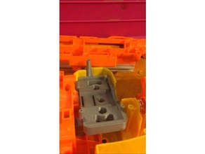 vulcan cage mount kit toy game accessories nerf blaster gun mod ebf-25 3d print model - Mito3D