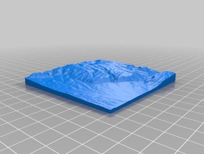 map 3d printing 3d print model - Mito3D