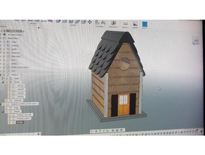 maisonnette pour petits oiseaux outdoor Garten Vogel Vogelhäuschen maison oiseau msange moineau roitelet 3d print model - Mito3D