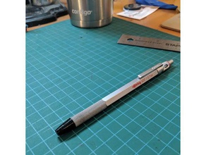 rotring 600 07mm pencil cap other mechanical 3d print model - Mito3D