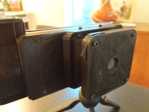 iğne deliği çekim melez-67 kamera 3d print model - Mito3D