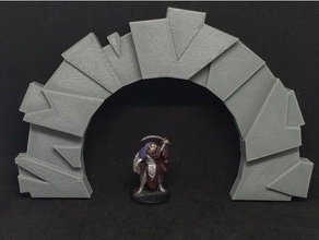 fantasy stone portal games magic mystical rpg tabletop gaming 3d print model - Mito3D