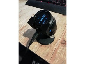 no1 d5 smartwatch suporte de carga outros carregamento dock 3d print model - Mito3D