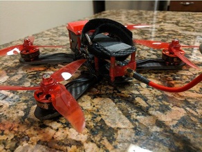 vtx impasse support d'antenne rc des véhicules antenne titulaire drone les drones de course fpv caméra racer racing 3d print model - Mito3D