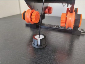 Mangel Gehäuse filament-guide-filter sperren 3d Drucker - Zubehör ikea-Mangel 3d print model - Mito3D
