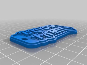 bigo keychains customized 3d print model - Mito3D