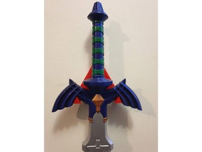 maestro di spada montaggio a parete puntelli 3d print model - Mito3D