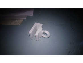 simple wire filament guide vertical 3d printer accessories 3d print model - Mito3D
