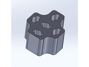 5 pin curvy röle tutucu Otomotiv 3d print model - Mito3D